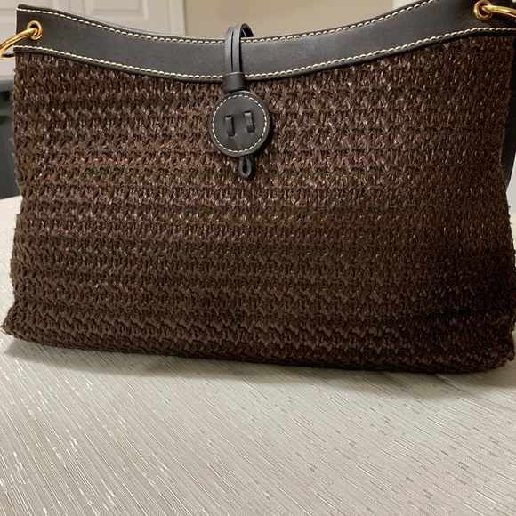 Etienne Aigner Natural fiber brown cross body bag - Picture 6 of 11